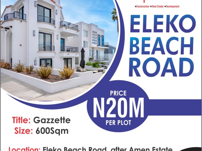Eleko Beach Road